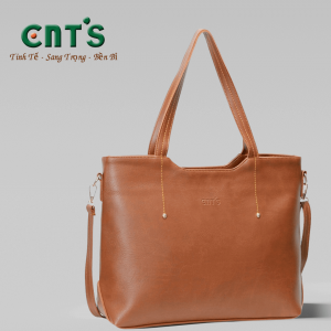 Túi xách nữ CNT TX46 thời trang công sở cao cấp - BÒ ĐẬM