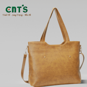 Túi xách nữ CNT TX46 thời trang công sở cao cấp - BÒ NHẠT