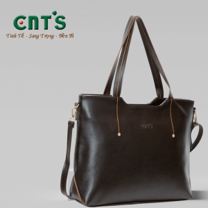 Túi xách nữ CNT TX46 thời trang công sở cao cấp - NÂU