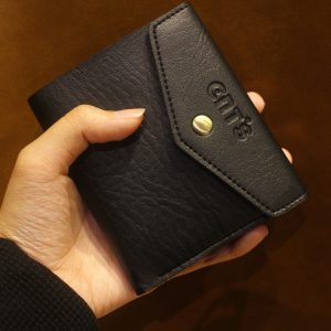Ví đựng tiền, thẻ CNT VN25 dáng gập ba đơn giản thời trang, phong cách NÂU