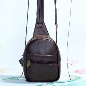 Túi đeo chéo Unisex CNT MQ23 Nâu