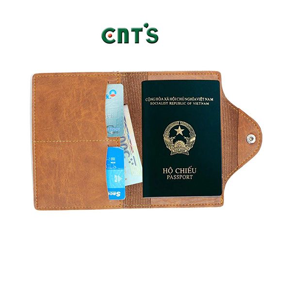 Ví Passport CNT VN19 Bò Đậm