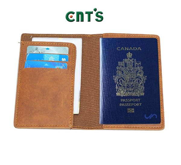 Ví Passport CNT VN21 Bò Đậm