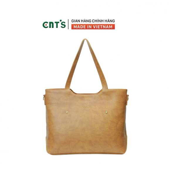 Túi xách nữ CNT TX46 thời trang công sở cao cấp - BÒ NHẠT